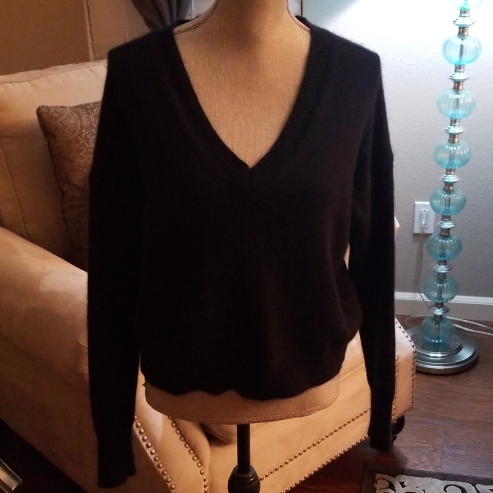 Brandy Melville Navy Blue Sweater.